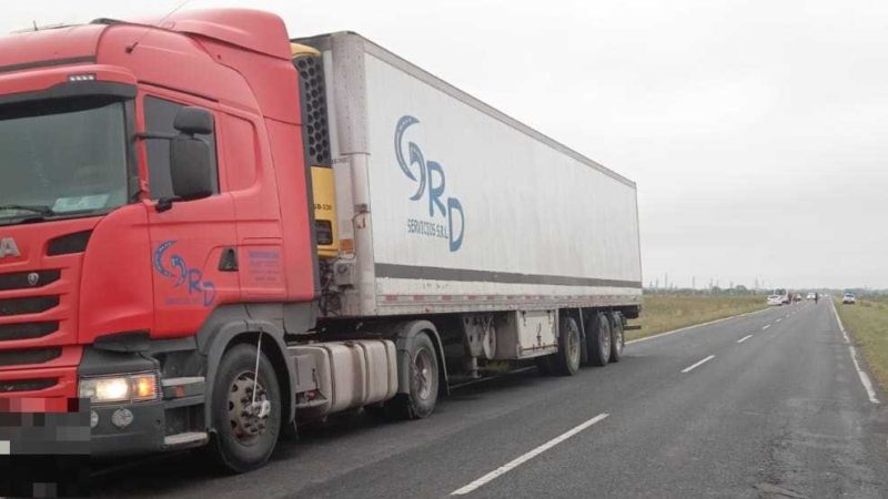 Camionero brasilero mata a peatón sobre la ruta N° 11