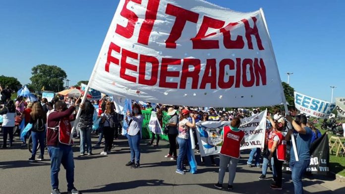 Federación SITECH convoca a un paro activo docente para el 31 de julio