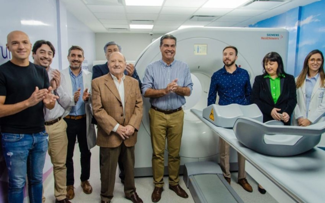 Capitanich inauguró un tomógrafo para diagnóstico y seguimiento oncológico