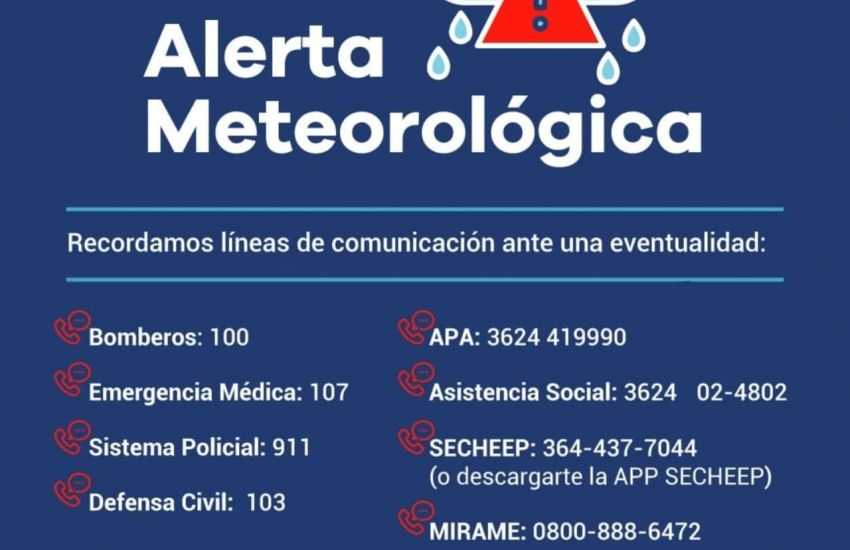 Ante la llegada de lluvias, el gobierno recuerda los canales de atención ante emergencias 