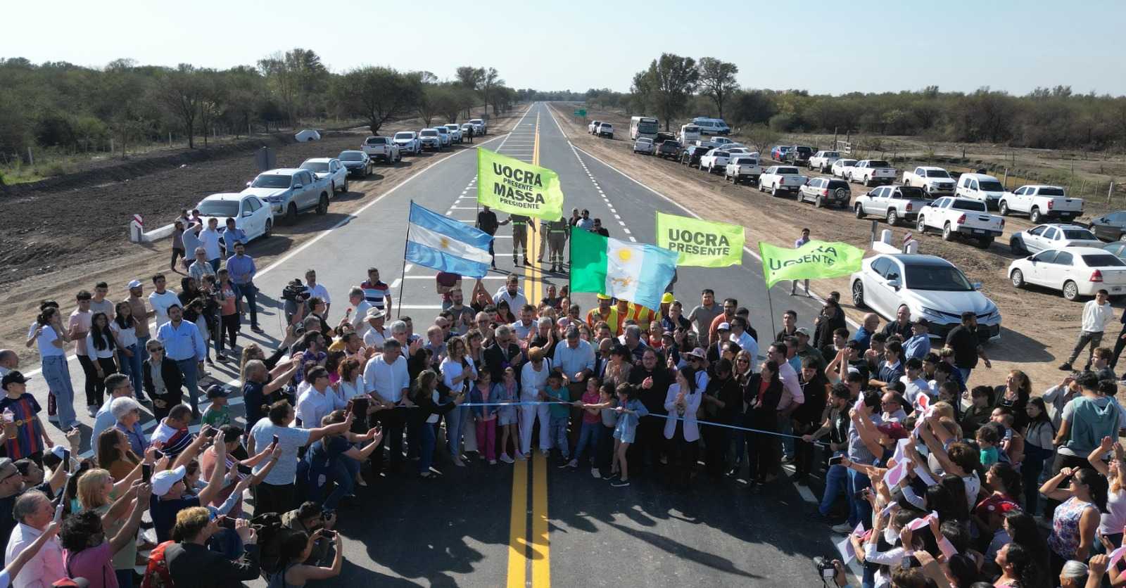 Quedó inaugurada la Ruta Provincial N° 13, totalmente asfaltada: “Logramos el sueño que tanto queríamos”