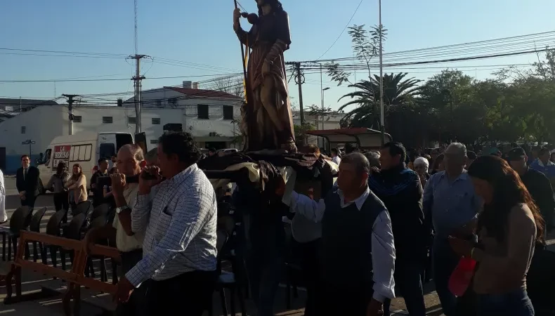 Saenz Peña celebra el día de su Santo patrono, San Roque con misas y procesión