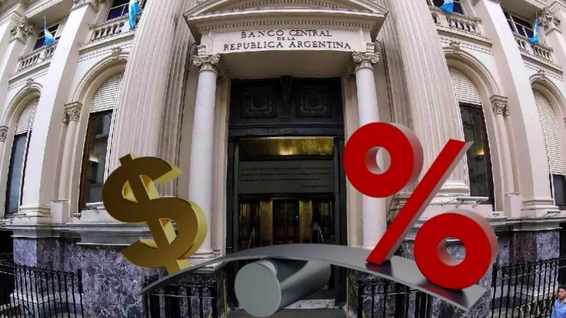 TEA llega al 207% | El Banco Central sube la tasa 21 puntos y llega hasta el 118% para plazos fijos
