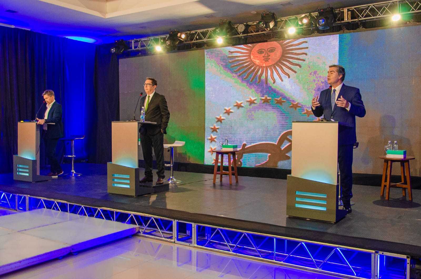 Este martes, se realiza el último debate previo a las elecciones entre los candidatos a gobernador