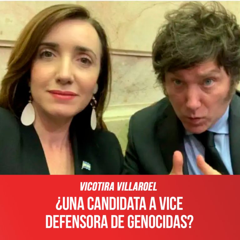 Victoria Villarruel, la candidata a vice de Milei,  montó un show en Diputados para defender a detenidos y condenados por delitos de lesa-humanidad