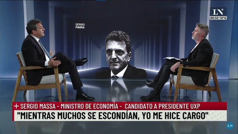 Massa: «Voy a tener ministros radicales y peronistas que hoy están en el PRO»