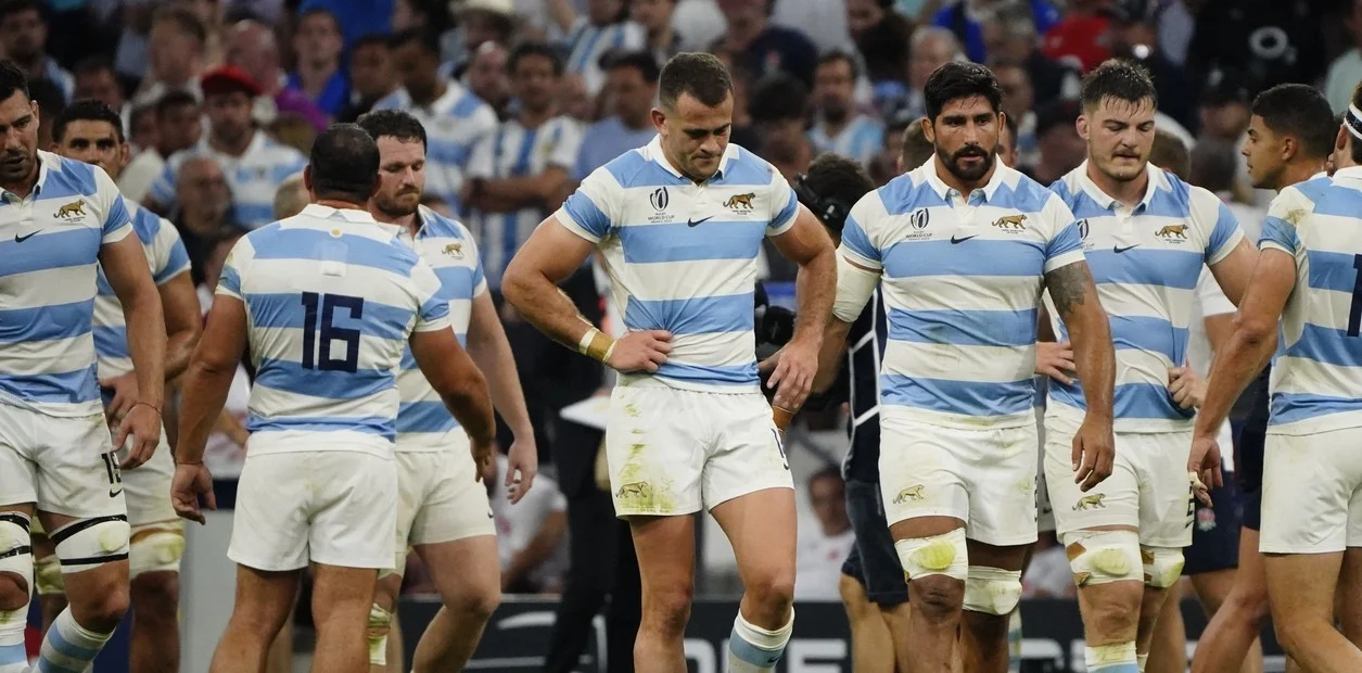 Durísima derrota de los Pumas en el Mundial de Rugby en su debut ante Ingleterra