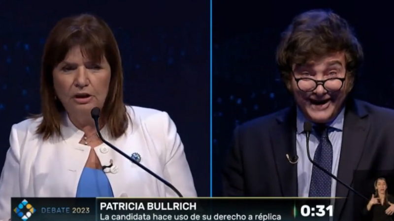 Patricia Bullrich le respondió a Javier Milei tras tratarla de «montonera tirabombas»