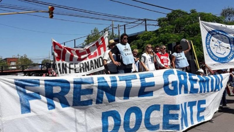 El Frente Gremial Docente pide audiencia con Leandro Zdero para dialogar sobre la cuestión salarial