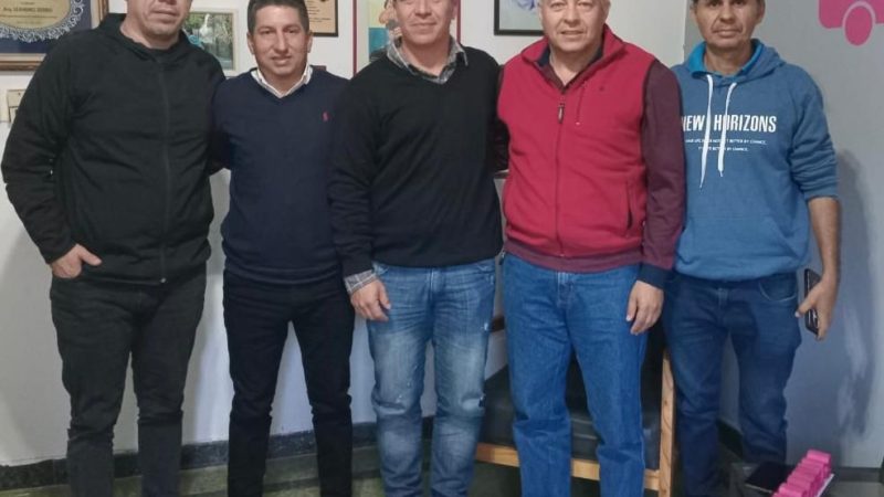 La Verde: El Intendente electo Peón, se reunió con el equipo del gobernador Zdero