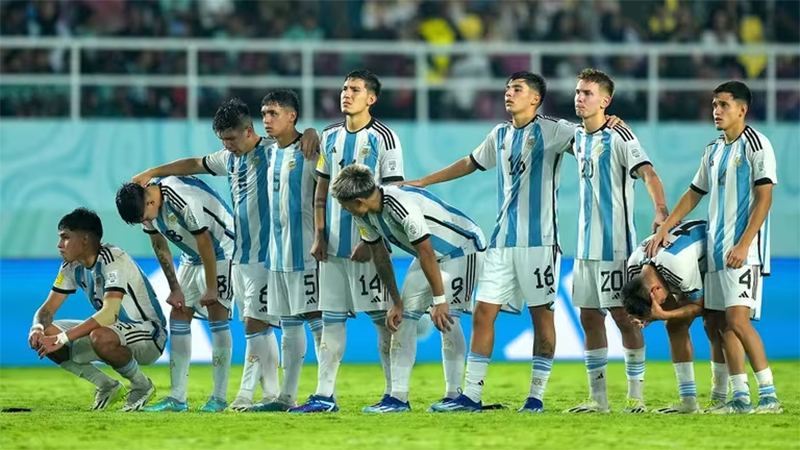 Argentina cayó por penales ante Alemania y quedó en la puerta de hacer historia en el Mundial Sub 17