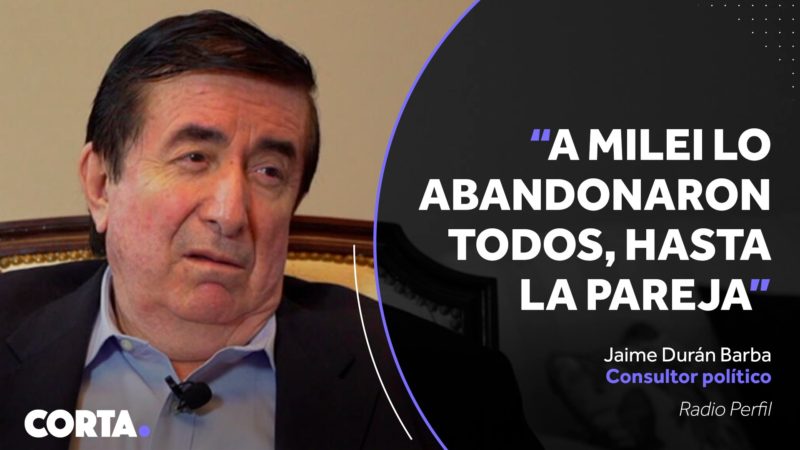 Durán Barba, tras el debate: «A Milei lo abandonó hasta Fátima»