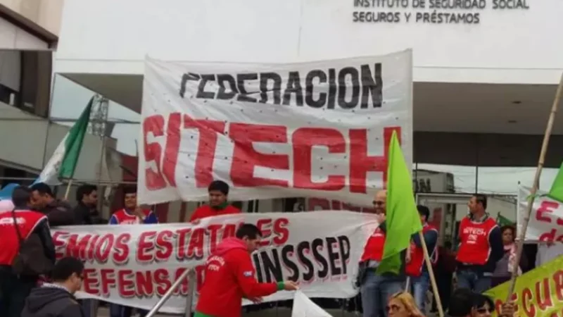 Federación Sitech llama a un paro y movilización en defensa del INSSSEP