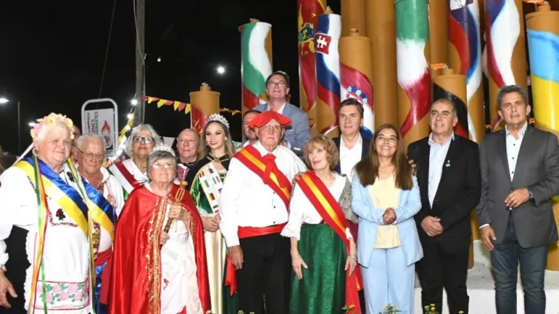 Zdero en la Fiesta Provincial del Inmigrante en Las Breñas