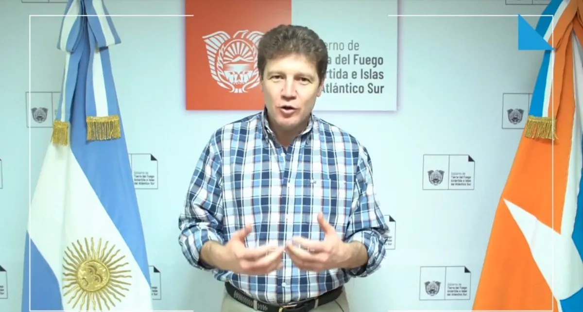 El gobernador de Tierra del Fuego, al igual que el presidente de la UCR, Gerardo Morales advirtió que si gana Milei habría «problemas para pagar salarios»