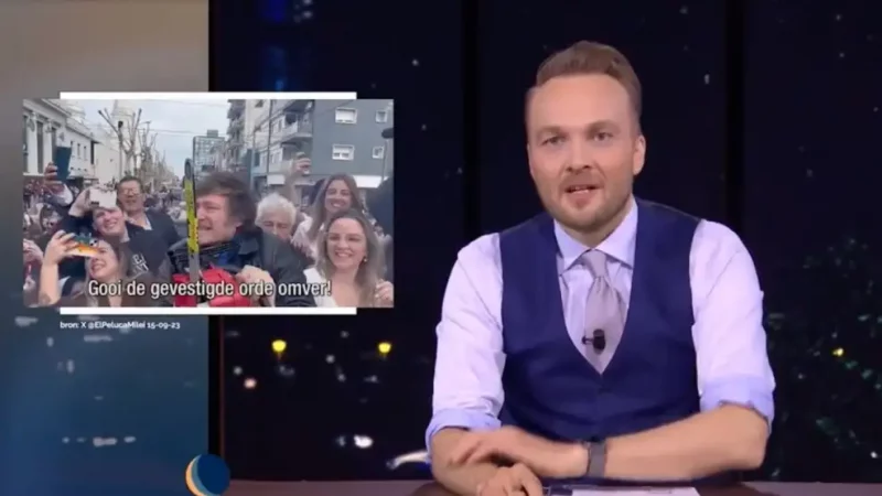La opinión sobre Milei en la TV Internacional: «Argentina está al borde del abismo y la gente quizás elija a un loco total»