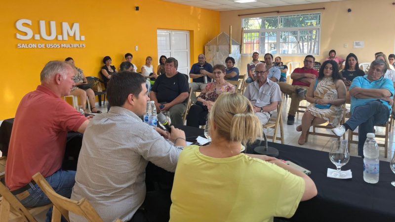 El ministro Hernán Halavacs se reunió con Intendentes, productores y con el Presidente de Fiduciaria del Norte para avanzar en la agenda productiva