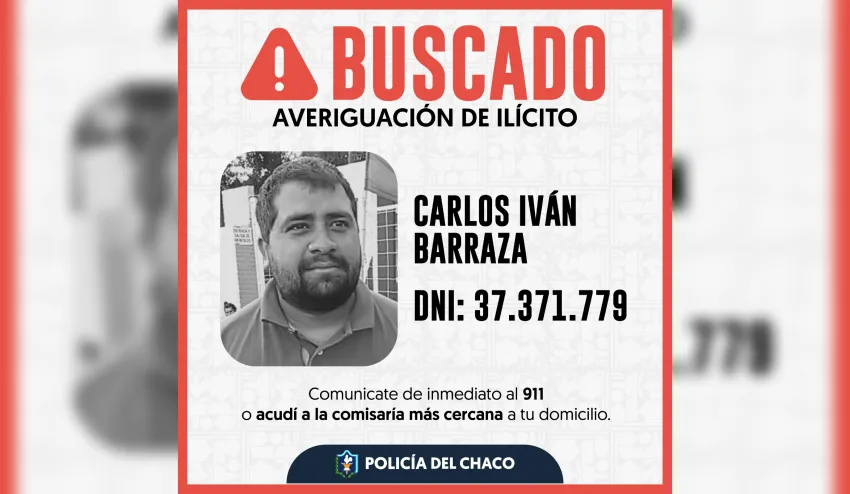Importantes allamanientos para dar con el lider piquetero Carlos Barraza, por presuntos delitos contra el estado provincial