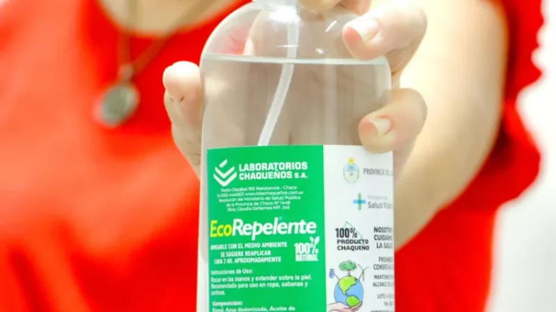 «Eco repelentes»: Se comenzó con la fabricación de repelentes para ser entregados en Centros de Salud y Hospitales de la provincia