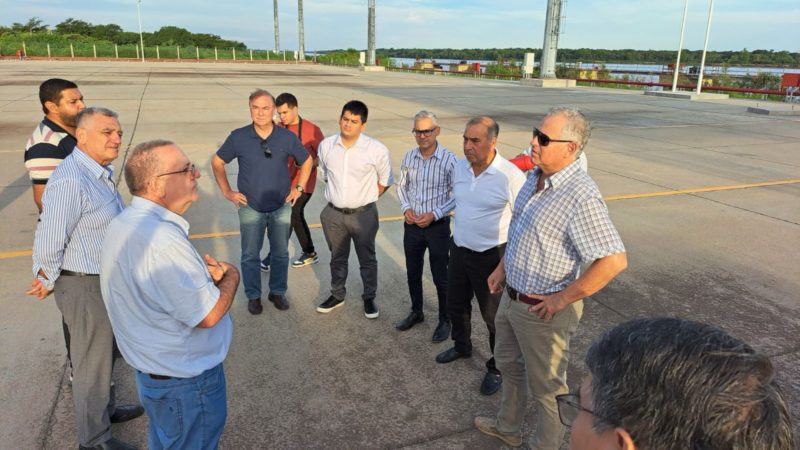 El gobierno provincial trabaja en la operatividad de Puerto Las Palmas