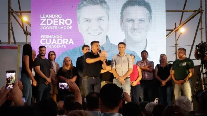 Elecciones en Fontana: Zdero y Schneider acompañaron al candidato de Juntos por el Cambio, Fernando Cuadra