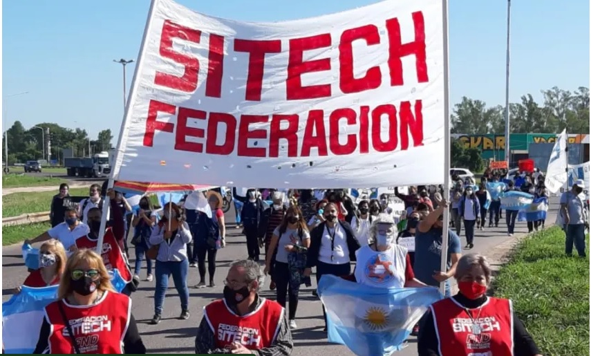 Federación Sitech intima al Gobierno para que convoque a la Mesa de Política Salarial para discutir paritarias
