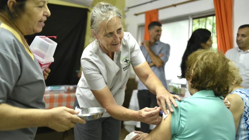 La provincia comenzó la campaña de vacunación antigripal 2024