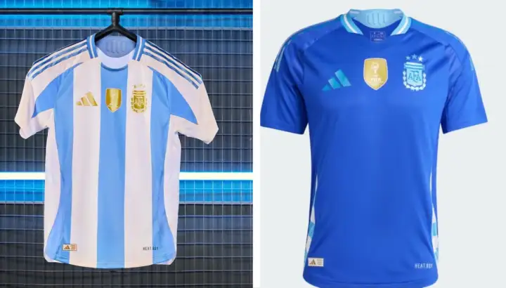 Estas son las nuevas camisetas de la Selección Argentina