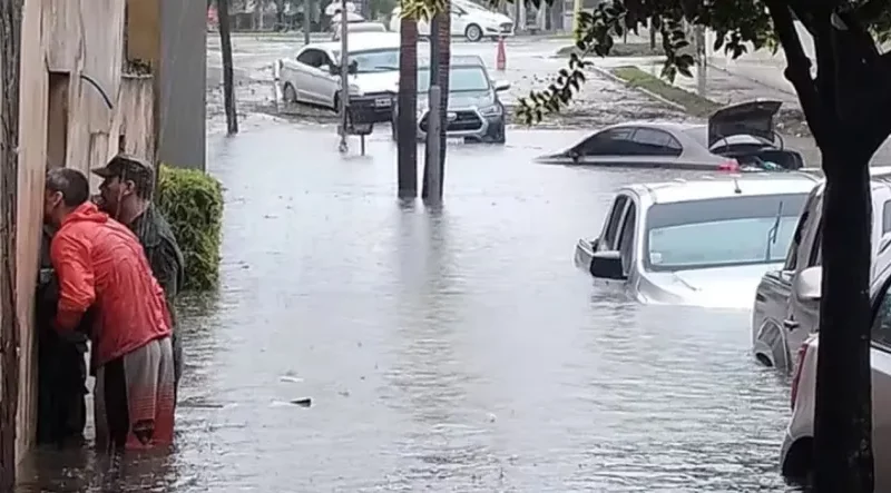 Histórica tormenta causó graves inundaciones en Corrientes: se trata de «la peor catástrofe natural»