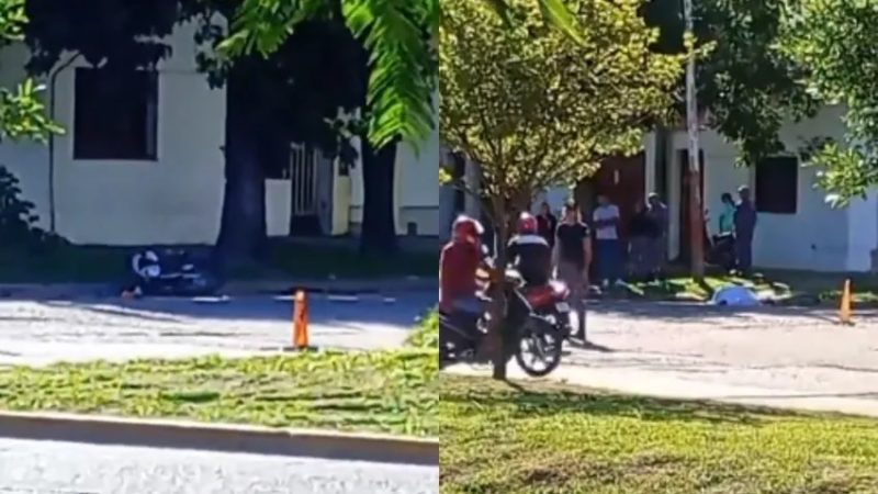 Joven motociclista fallece en Resistencia en accidente de tránsito sobre Av. Hernandarias