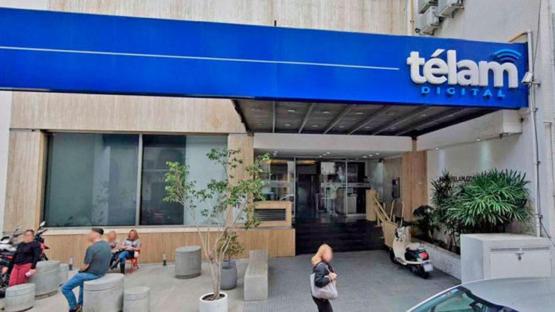 Milei anunció que cerrará Télam, la historica Agencia Pública de Noticias