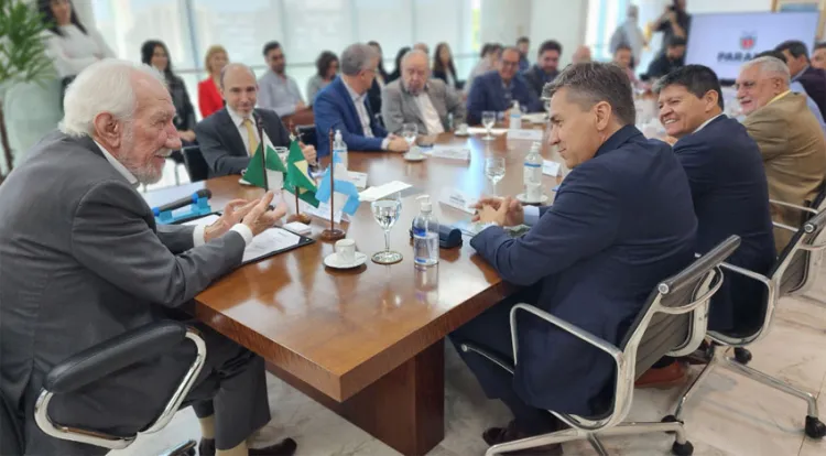 Zdero en Curitiba: Se reunió con el vicegobernador del estado de Paraná para avanzar en la relación estratégica