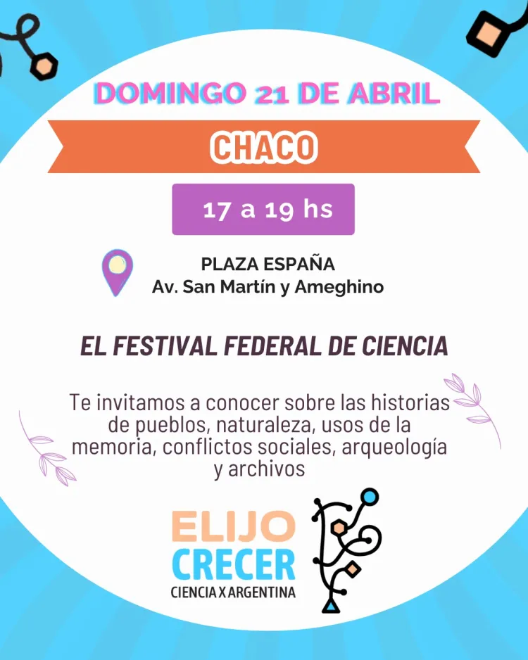 Esta tarde, en Plaza España, «Elijo Crecer» con referentes de la ciencia y tecnología de la región y de todo el país