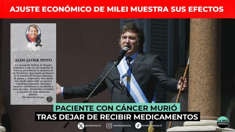Por «abandono de personas», denuncian a Milei por la muerte de pacientes con cáncer que dejaron de recibir medicación