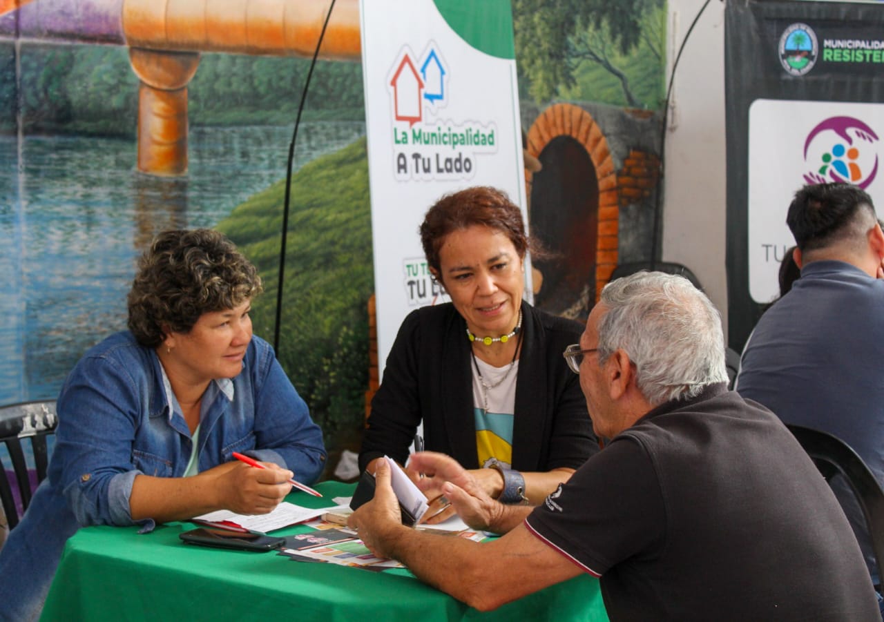 La Municipalidad de Resistencia, se presentó en el Centro Comunitario de Villa Rio Negro, la iniciativa “Nuevo comenzar”, para detectar casos de vulnerabilidad y brindar asistencia