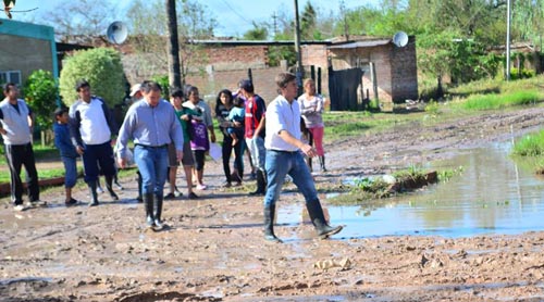 Situación en La Rubita: el Gobierno informa sobre diferentes abordajes territoriales