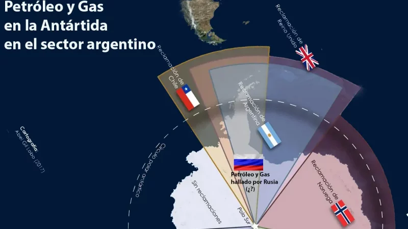 El descubrimiento de petróleo en la Antártida, en un area próxima a Argentina, le la «oportunidad perfecta» para que Putin «cause problemas»en el Conosur