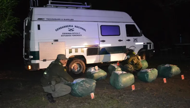 Detienen a Gendarme chaqueño con 137 kgs. de marihuana en cercanias a Margarita Belen