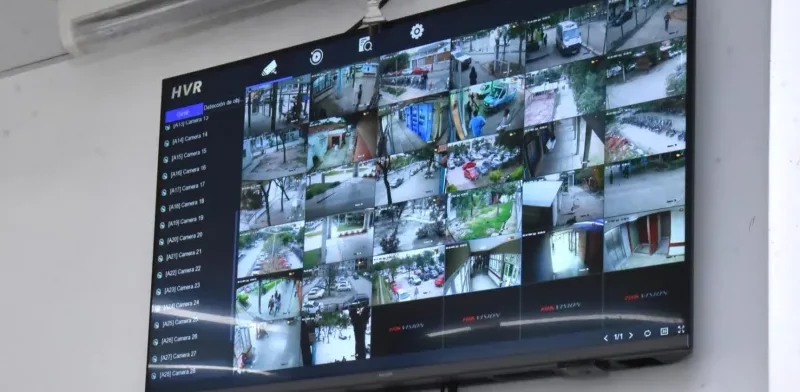 Instalan 32 nuevas cámaras de monitoreo en el Hospital Perrando