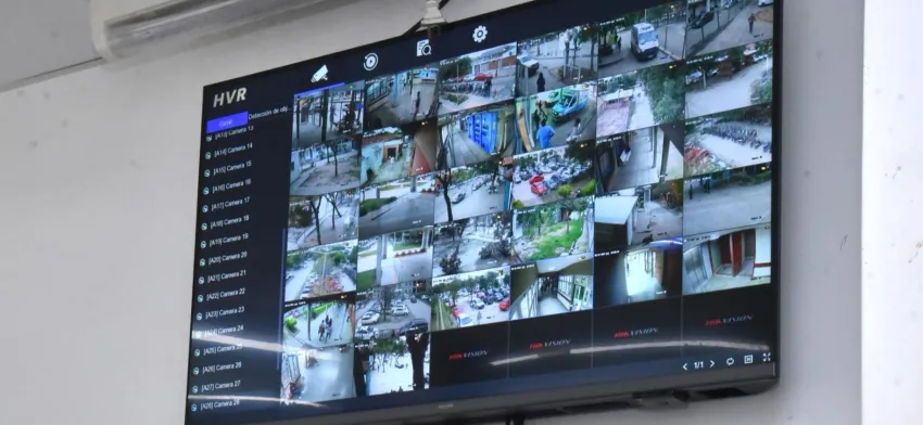 Instalan 32 nuevas cámaras de monitoreo en el Hospital Perrando