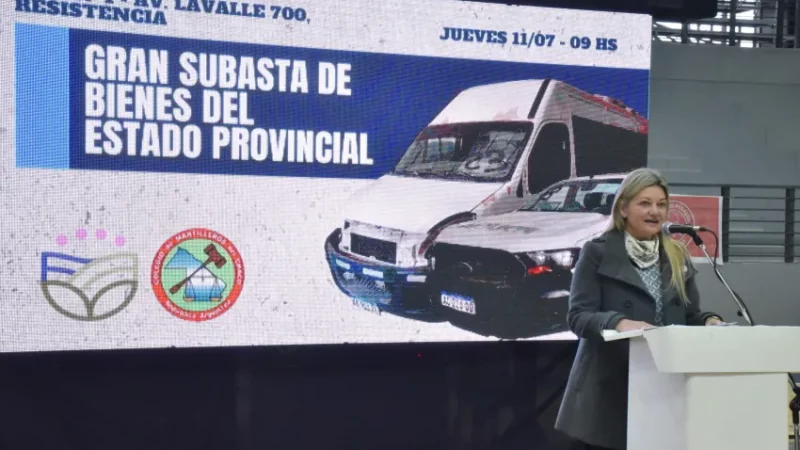 La provincia recauda más de 200 millones en la primer subasta de vehiculos estatales