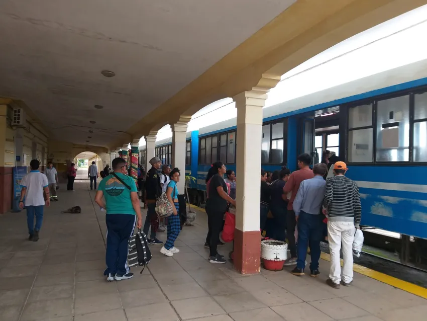 Vuelve el tren desde Saenz Peña a Chorotis, con un pasaje a $ 850