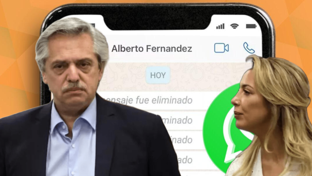 Fabiola Yáñez dijo que perdió el celular que tenía los chats con Alberto Fernández, pero prometió capturas de pantalla