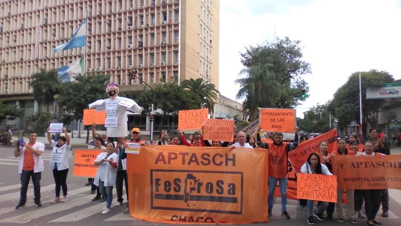 APTASCH convoca a un paro en Salud Pública por 48 horas