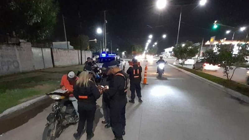 35 alcoholemias positivas y varios vehiculos secuestrados, saldo de otro fin de semana en la provincia