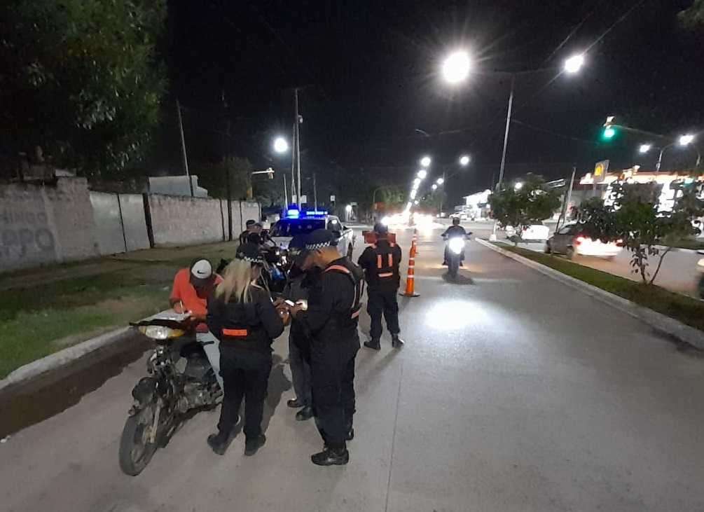 35 alcoholemias positivas y varios vehiculos secuestrados, saldo de otro fin de semana en la provincia