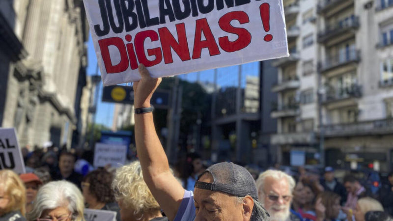 Este miércoles, Marcha Nacional por los jubilados: se espera una movilización masiva frente al Congreso