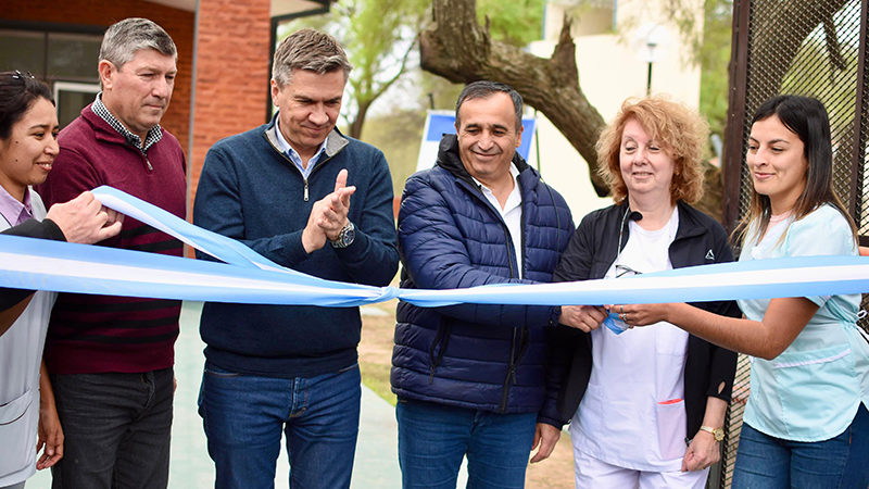 Zdero inauguró un Centro de Atención Primaria de la Salud en Puerto Lavalle