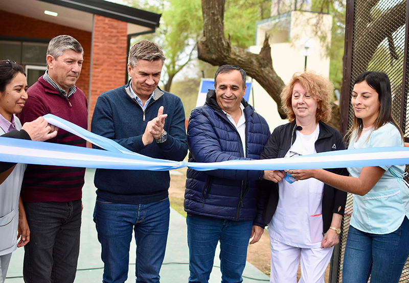 Zdero inauguró un Centro de Atención Primaria de la Salud en Puerto Lavalle