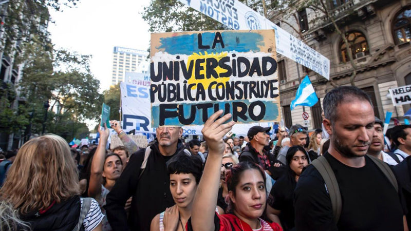 A 3 días de la Marcha Federal Universitaria, el secretario de Educación justificó el ajuste con un nuevo ataque: «Inventan alumnos»